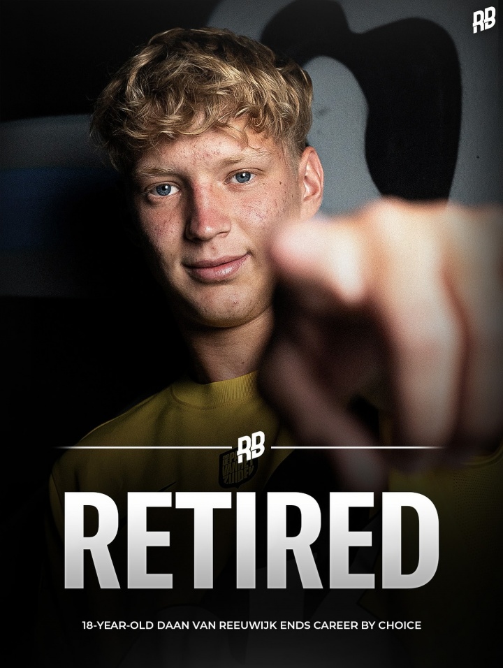 雷竞技官网-刚完成荷甲首秀！18岁荷兰小将宣布即刻退役：这不是我想要的人生